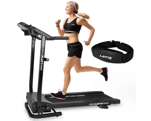 Motorisiertes Laufband SpeedrunnerPro mit LCD-Display von Letix Sports