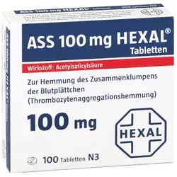 ASS 100mg HEXAL