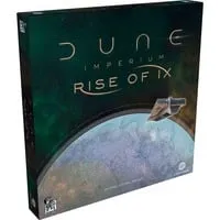 Dune: Imperium - Rise of Ix, Brettspiel Erweiterung - Gesellschaftsspiel für 1-4 Spieler, spannende Erweiterung mit neuen Strategien und Herausforderungen für Fans von Dune: Imperium.