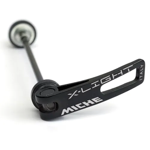 MICHE Unisex Adulto X-Light Sgancio rapido, Nero, Coppia