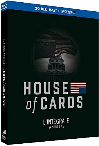 Coffret house of cards, saisons 1 à 5 [Blu-ray] [FR Import]