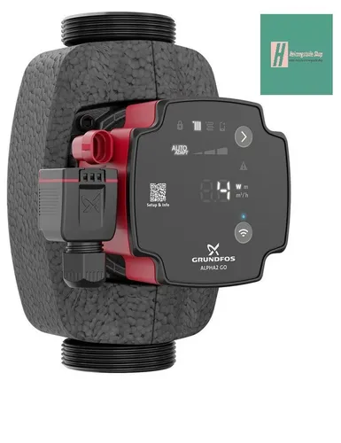 Grundfos Alpha 2 GO 32-40 180 Umwälzpumpe - Kreiselpumpe für effiziente Heizungsumwälzung, kompakt und energiesparend, ideal für moderne Heizsysteme.