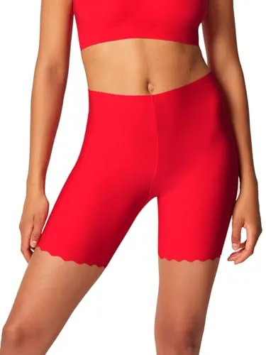 Skiny Damen Hose kurz Micro Essentials 084274 Gr. 36/38 in high Risk red