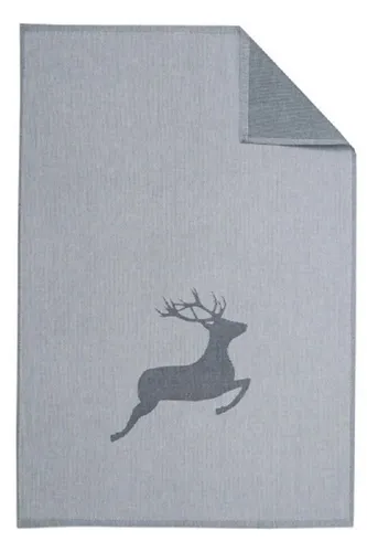 framsohn frottier Geschirrtuch 'Hirsch Motiv' 50 x 75 cm