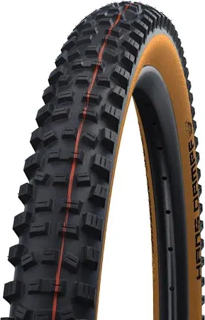 Schwalbe 65-584 HANS DAMPF 27.5x2.60 Faltreifen - Fahrradreifen mit exzellentem Grip und Pannenschutz, ideal für Trail- und All-Mountain-Fahrten.