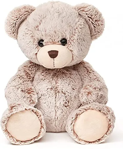 Uni-Toys Teddybär - superweich, 24 cm hoch, kuscheliges Plüschtier aus 100 % recyceltem Material, ideal zum Spielen und Knuddeln
