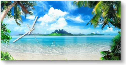 Wanduhren Blau von DEQORI