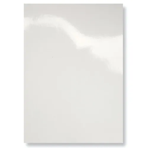 pavo Einbanddeckel Chromolux glänzend DIN A4 weiß 100 Einbanddeckel