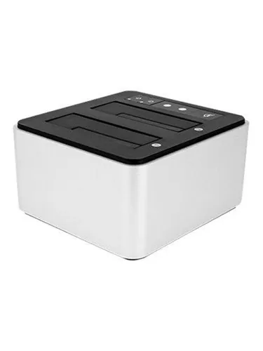 OWC Drive Dock - USB 3.2 Dual-Bay Docking-Station für 2,5- und 3,5-Zoll-SATA-Laufwerke, hohe Geschwindigkeit bis zu 522 MB/s und USB-C-Konnektivität