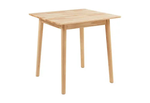 Esstisch 'Klijori' für 2-4 Personen – Quadratischer Küchentisch aus Naturholz