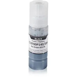 Kompatibel zu Epson C 13 T 00P140 / 104 Flaschentinte, schwarz