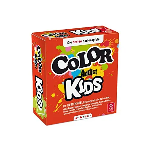 ASS 22584184 - Color Addict - Kidz, Kartenspiel