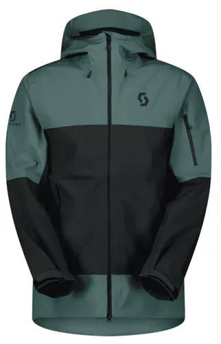Scott Jacket M's Explorair 3L frozen blue/black (8146) L - Freeski Jacken für Herren, wasserdicht mit 15.000 mm Wassersäule und atmungsaktivem DRYOsphere-Material – ideal für Skifahren und Snowboarden bei jedem Wetter.