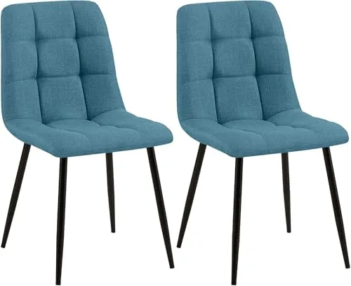 CLP 2er Set Esszimmerstuhl Tilde in blau von CLP