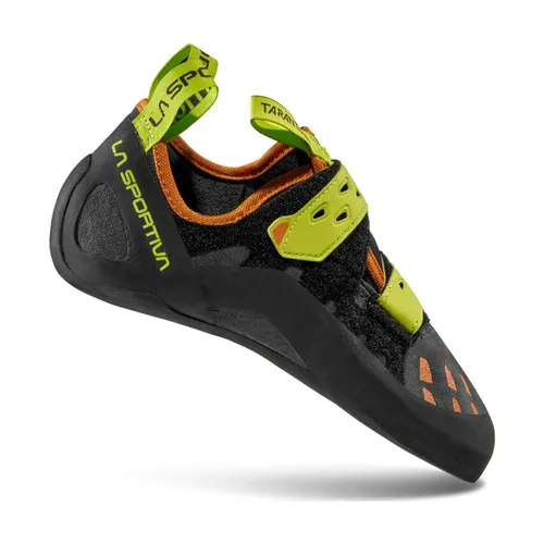 LA SPORTIVA Tarantula Kletterschuh - Carbon/Lime Punch - Größe 44 - Kletterschuhe mit exzellenter Passform und Grip, ideal für Einsteiger und Fortgeschrittene in der Kletterhalle oder im Fels.