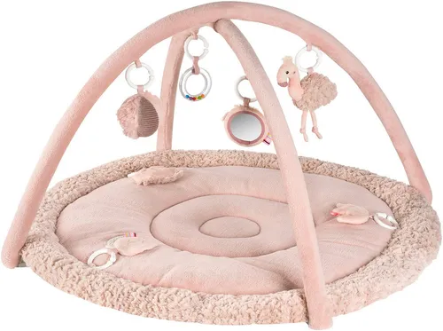 Fehn Spielbogen Lazy, Crazy & Pink, Flamingo von Fehn