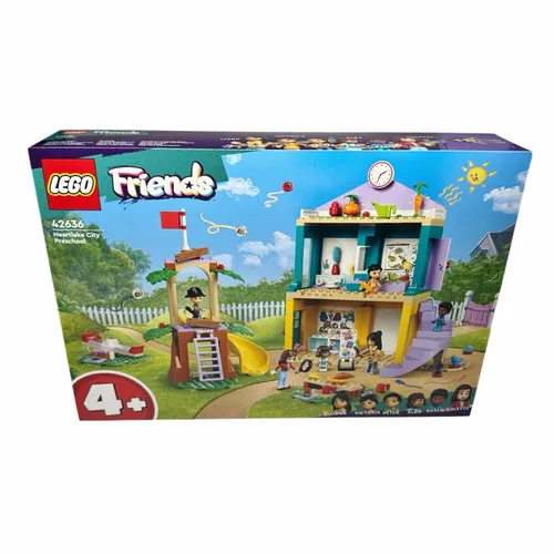 LEGO Friends Heartlake City Kindergarten - Kreatives Spielset für Mädchen und Jungen ab 4 Jahren mit 2 Spielfiguren, fördert soziale Entwicklung und Rollenspiele