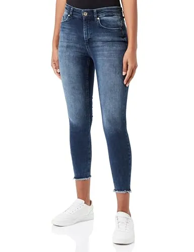ONLY Female Skinny Jeans ONLBLUSH – Mittlere Taille und Skinny Fit - Modische Skinny Jeans mit mittlerer Taille, bequem und elastisch für optimalen Tragekomfort. Perfekt für jeden Anlass!