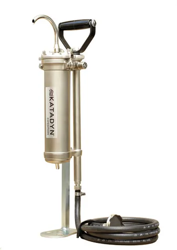 Katadyn Expedition Hochleistungsfilter Wasserfilter - Grau - Campingzubehör, ideal für große Gruppen bis 20 Personen mit einer Filterleistung von 4 l/min und extrem langer Lebensdauer von bis zu 100.000 Litern.