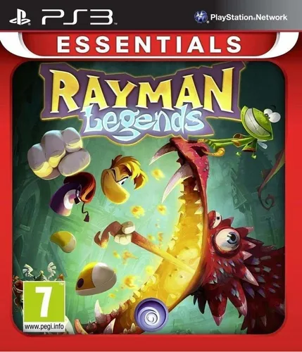 Rayman Legends - PS3 PlayStation 3 - Blitzversand - Action & Abenteuer Spiel für Sony PlayStation 3, ideal für die ganze Familie mit USK 6, jetzt neu und originalverpackt.