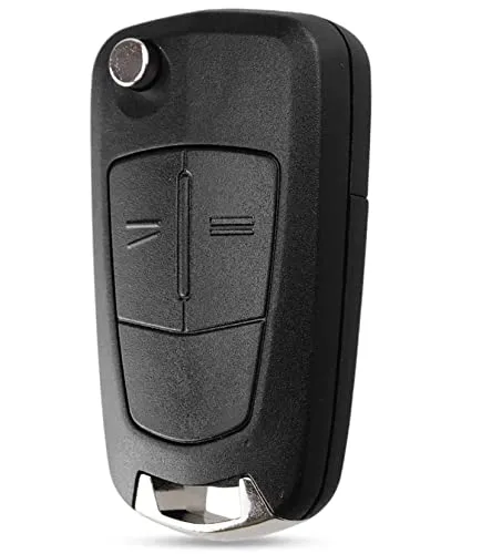 HooRLZ 2-Tasten Opel Schlüsselgehäuse für OPEL Astra Antara Corsa Zafira Vectra Tigra B Gehäuse der Fernbedienung, Opel Schlüssel, Pilot Autoschlüssel, Opel Autoschlüssel - 1 Stück