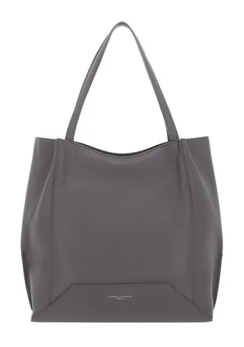 GIANNI CHIARINI Schultertasche Ludovica – Stilvoller Begleiter - Elegante Schultertasche aus hochwertigem Rindsleder, mit geräumigem Hauptfach und praktischem Zipper. Ideal für DIN A4 Unterlagen und perfekt für jeden Anlass.