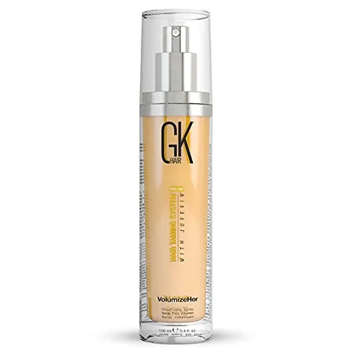 GK HAIR Global Keratin Volumizeher Spray (100ml/ 3.4 Fl Oz) Haarverdickungsspray für Frauen und Männer - Haarvolumizer und Texturierungsspray für Haarvolumen