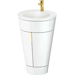 Duravit Starck 1 Waschtisch mit Unterbau von Duravit