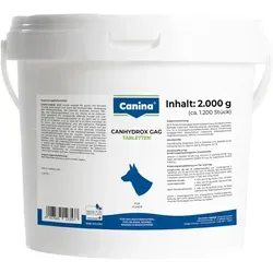 Canina Canhydrox GAG für Hunde 1200 Tabletten - Tiergesundheit: Hochwertige Gelenk- und Bindegewebsversorgung für große Rassen, unterstützt die Elastizität der Knochen und stärkt Sehnen und Bänder.