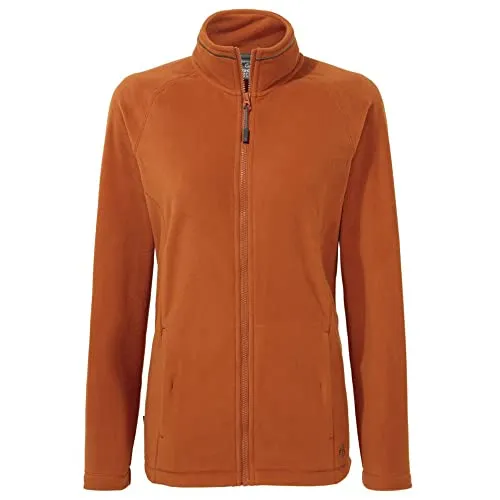 Craghoppers Damen Expert Miska 200 Fleecejacke, Potters Ton - Outdoor Fleecejacke für Damen, hervorragende Isolierung und pflegeleicht, ideal als gemütliche Zwischenschicht für verschiedene Aktivitäten.