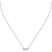 CHRIST Damen-Kette 925er Silber mit recyceltem Zirkonia - Elegante Kette aus 925er Silber, nachhaltig mit recyceltem Zirkonia, ideal für stilbewusste Damen.