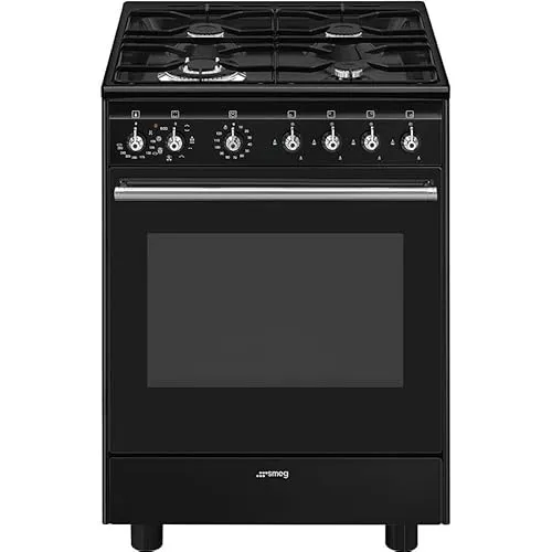 Smeg Concert CX61GMBL cucina Elettrico Gas Nero A von Smeg
