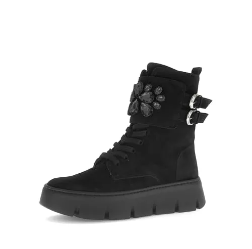Gabor Damen Klassische Stiefeletten, Frauen Stiefeletten,Trend-bewusst,Schmerz-lindernd,Schmerz-mindernd,Arbeit,schwarz (schwarz),37.5 EU / 4.5 UK