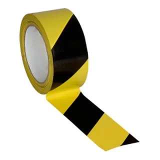 Produktbild EICHNER Bodenmarkierungsband gelb-schwarz 5,0 cm x 33,0 m