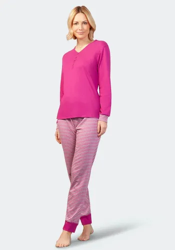 Hajo Schlafanzug Hajo, Damen Schlafanzug Premium Cotton/Tencel 46118