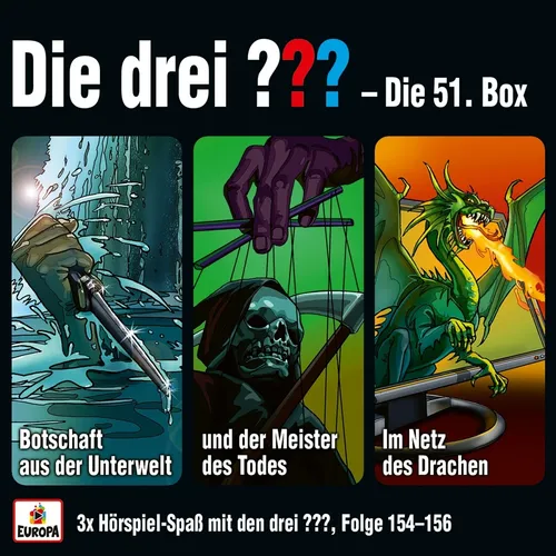 Die drei ??? / 51. Box (Folgen 154 - 156)