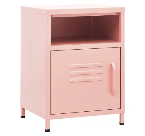 vidaXL Nachttische 2er Set in Rosa von vidaXL