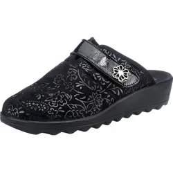 Westland Hausschuh - Gina 110 - Bequeme Damenpantoffel mit flexibler Laufsohle und praktischem Klettverschluss. Hoher Tragekomfort und herausnehmbare Decksohle für individuelle Anpassung. Ideal für gemütliche Stunden zu Hause.