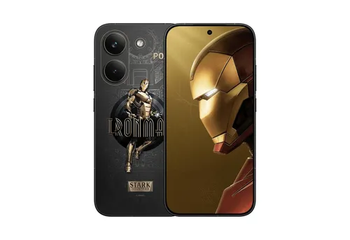 XIAOMI Poco X8 Pro 5G Smartphone 12GB/512GB - Iron Man Edition Gold - Erleben Sie Spitzenleistung mit dem Dimensity 8500-Ultra-Prozessor und einem beeindruckenden 6,59