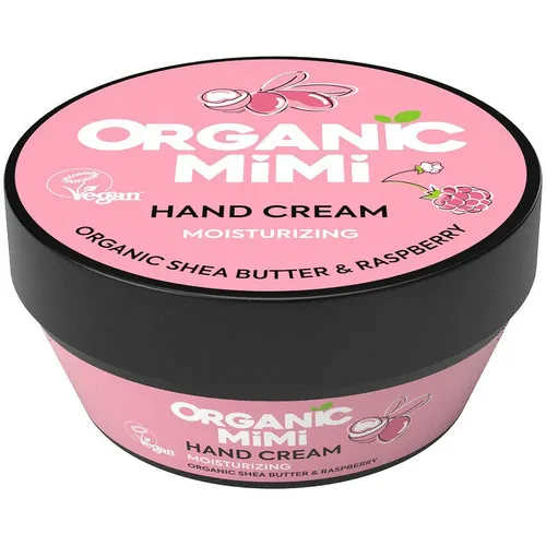 ORGANIC MiMi Feuchtigkeitsspendende Handcreme Sheabutter und Himbeere 50 ml