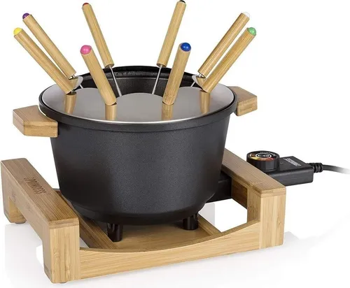 Princess Fondue Pure (Käsefondue) - Perfekt für gesellige Abende, inklusive hochwertigem Käsefondue-Set und einfacher Handhabung