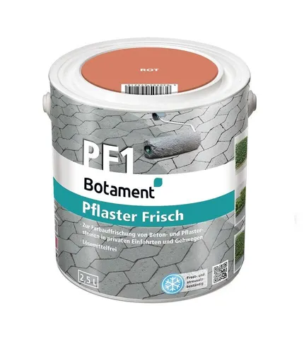 BOTAMENT PF1 Pflaster Frisch rot 2,5l