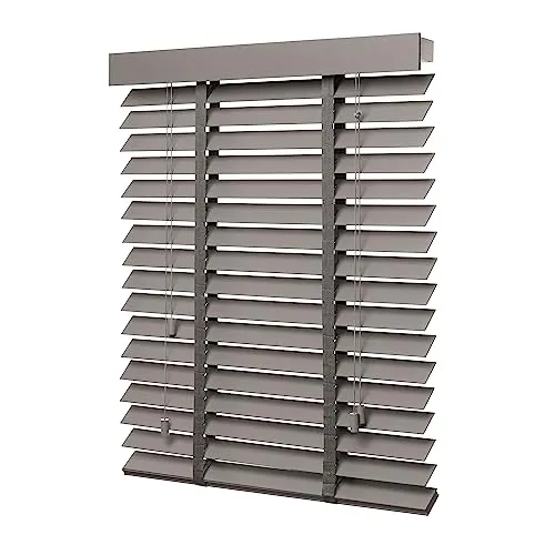 ventanara Jalousie Holzjalousie Premium 50mm taupe