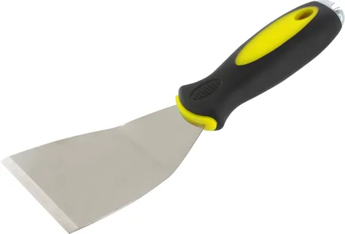 Universalschaber abgewinkelt aus Edelstahl 75 mm