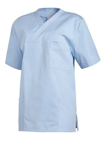 Schlupfkasack Unisex hellblau Größe XL - Arbeits- & Schutzkleidung, bequemer Schlupfkasack für vielseitigen Einsatz in Pflege und Gastronomie, pflegeleicht und strapazierfähig.