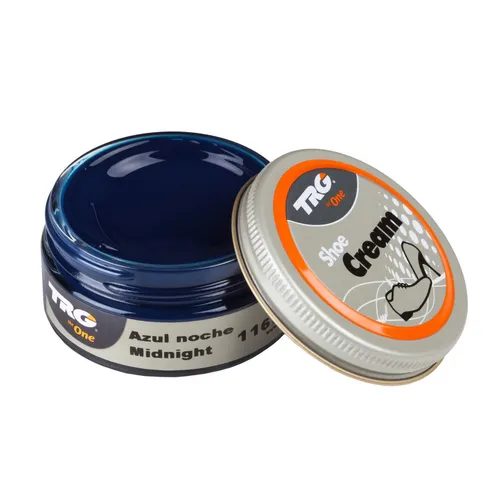50ml Schuhcreme TRG blau midnight - Schuhcreme & Pflegeprodukte, hochwertige Pflege für Leder mit tiefblauer Farbe, ideal für einen eleganten Look.