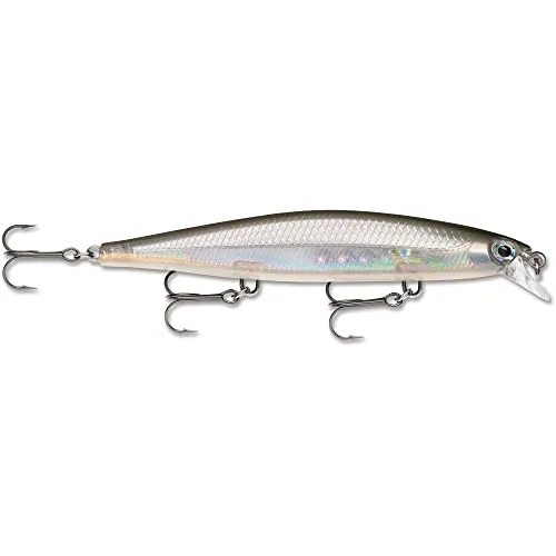 Köder mit Haken Drei Nr.6,0.6-1.2m Schwimmtiefe,11cm Größe, Ghost Shiner