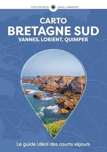 Bretagne Sud: Vannes, Lorient, Quimper-Guide Carto