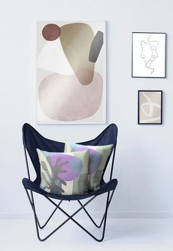 APELT Kissenhülle Bilbao – Elegante Samtkissenhülle in lila von APELT