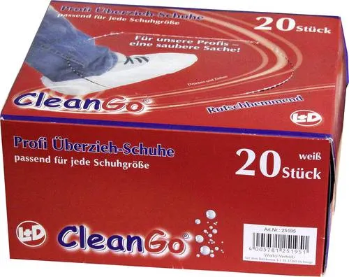 Leipold Doehle 25195 Überziehschuhe Anti-Slip 20 St. Weiß von LEIPOLD + DÖHLE